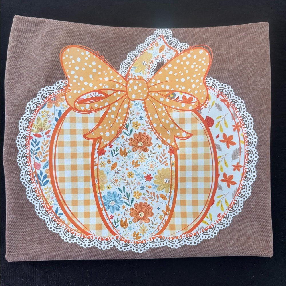 Floral Pumpkin Graphic design